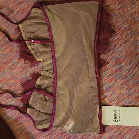 Small Magenta bralette - Picture 2 of 2